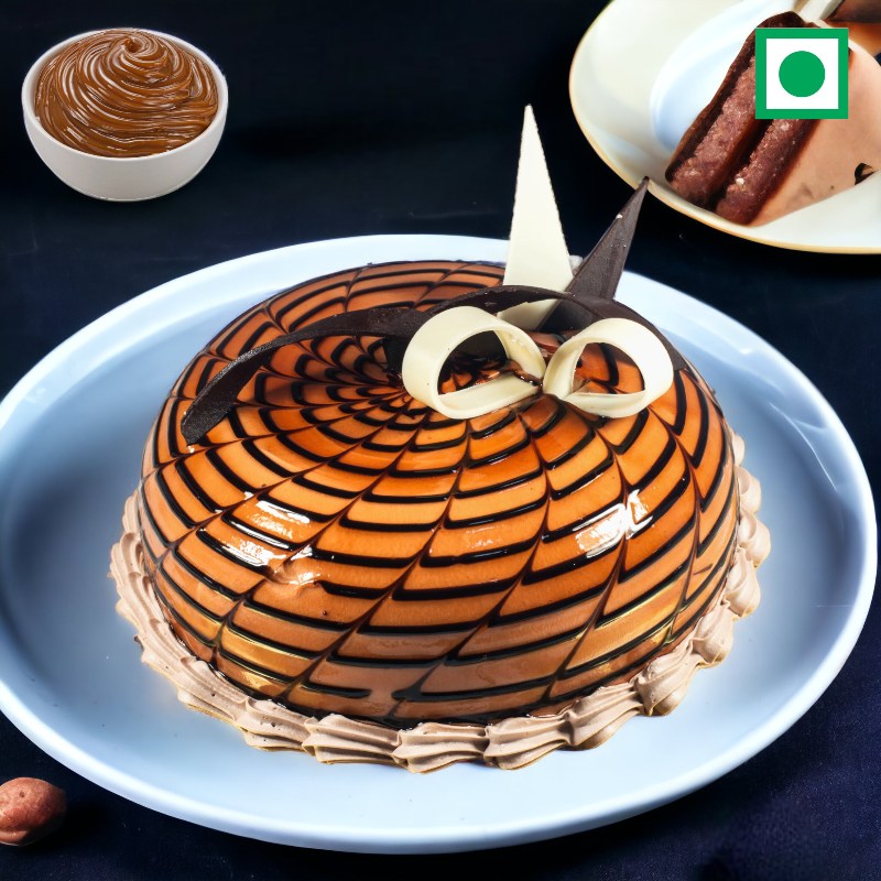 Golden Delight Butterscotch Cake