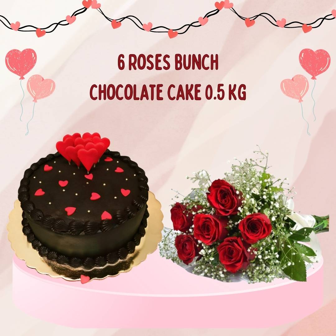 Love Infused Chocolate Truffle Rose Symphony Combo