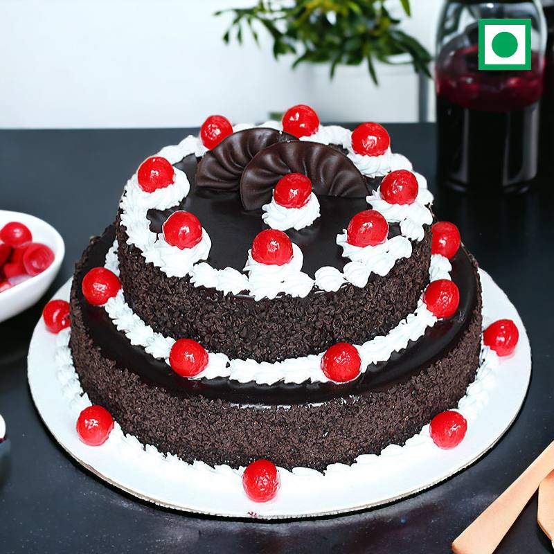 2-Tier Blackforest Cake