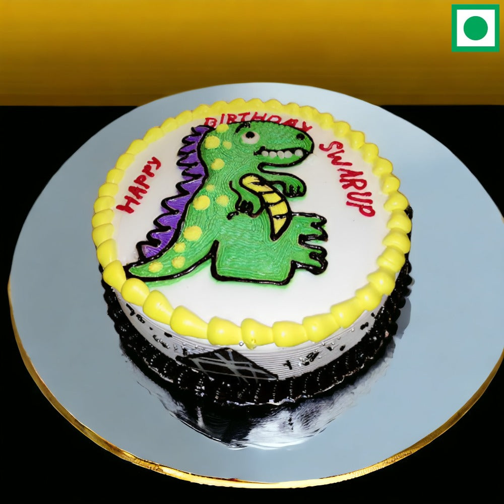 Baby Dragon-Dinosaur Cake For Kids