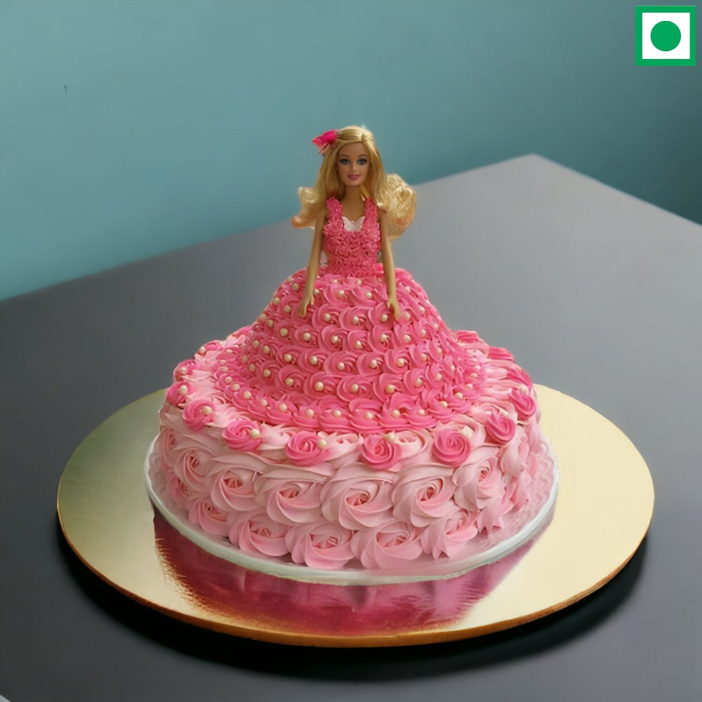 Barbie Cake For Kids