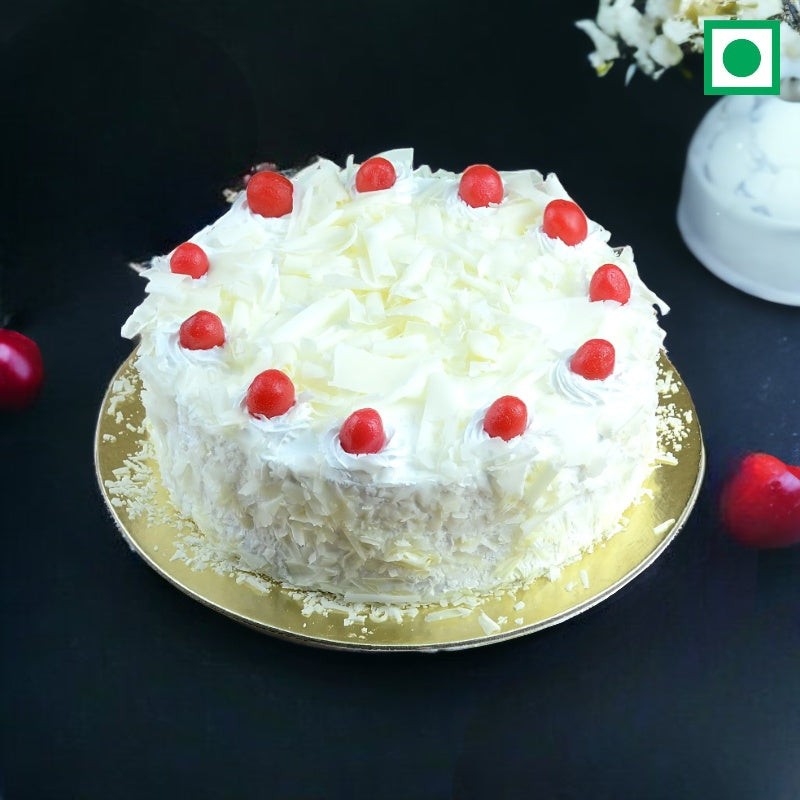 Cherished White Forest Cake