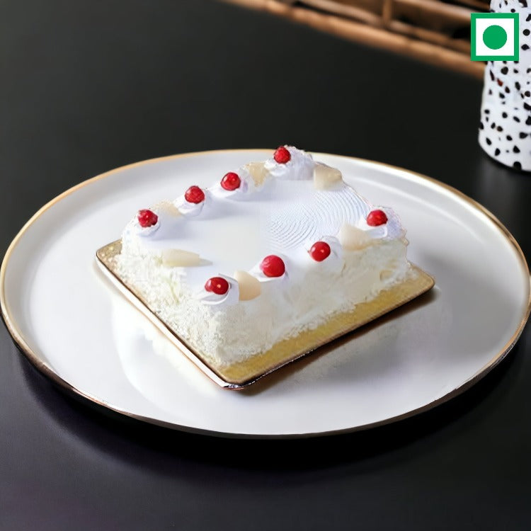 Delectable White Forest Cake