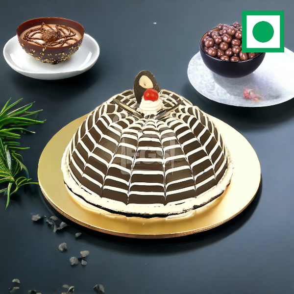 Elegant Dome Chocolate Cake