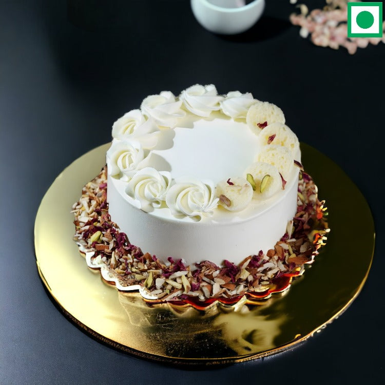 Elegant Rasgulla Cake