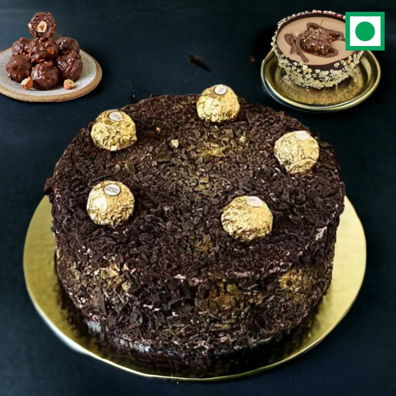 Ferrero Crowned Black Forest Cake