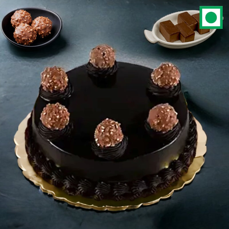 Six-Star Ferrero Rocher Truffle Cake