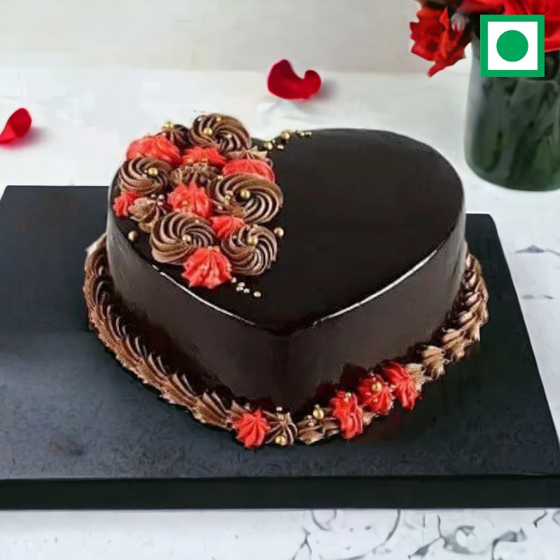 Floral Affection Chocolate Cake