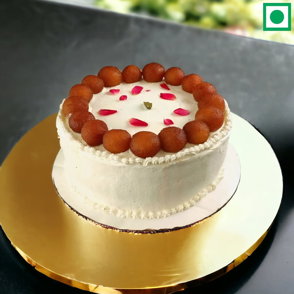 Gulab Jamun Cake