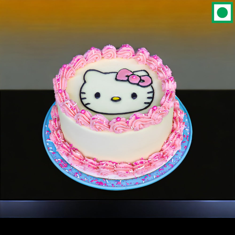 Hello Kitty Birthday Cake For Girls