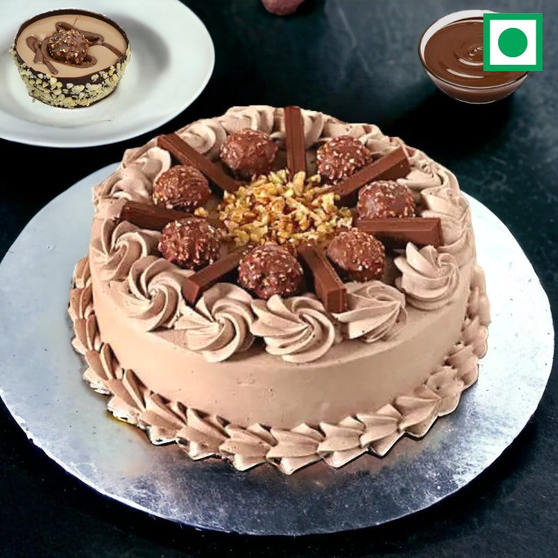 KitKat-Walnut Fusion Ferrero Rocher Cake