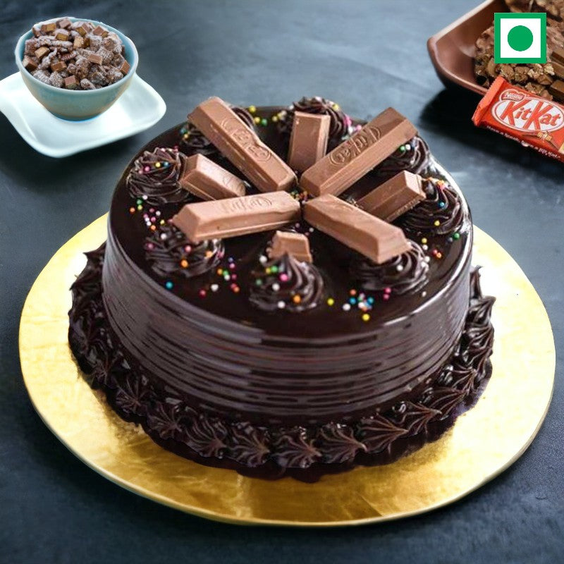 Kitkat Chocolate Truffle Cake