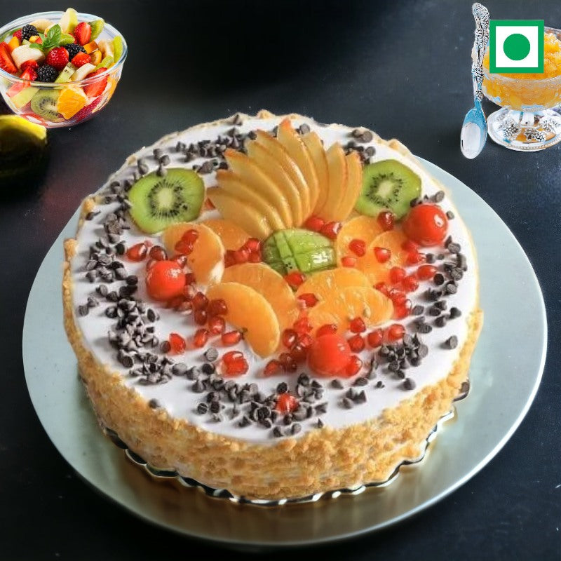 Nutty and Fruity Delight Cake