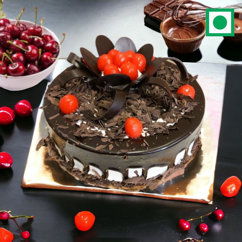 Over-Loaded Blackforest Cake