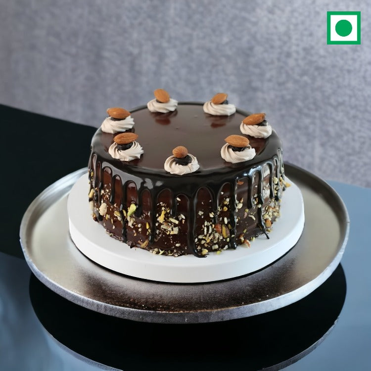 Premium Almond Chocolate Cake