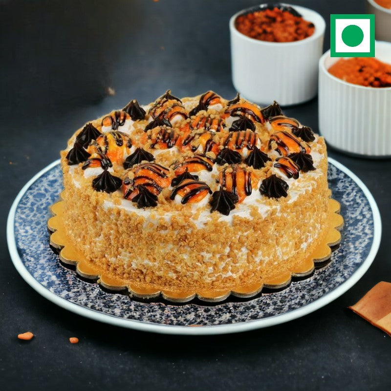 Royal Choco-Nuts Butterscotch Cake