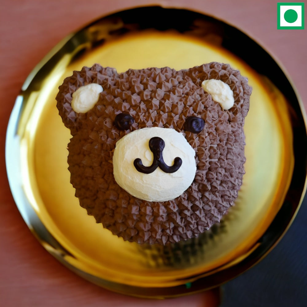 Teddy Chocolate Cake