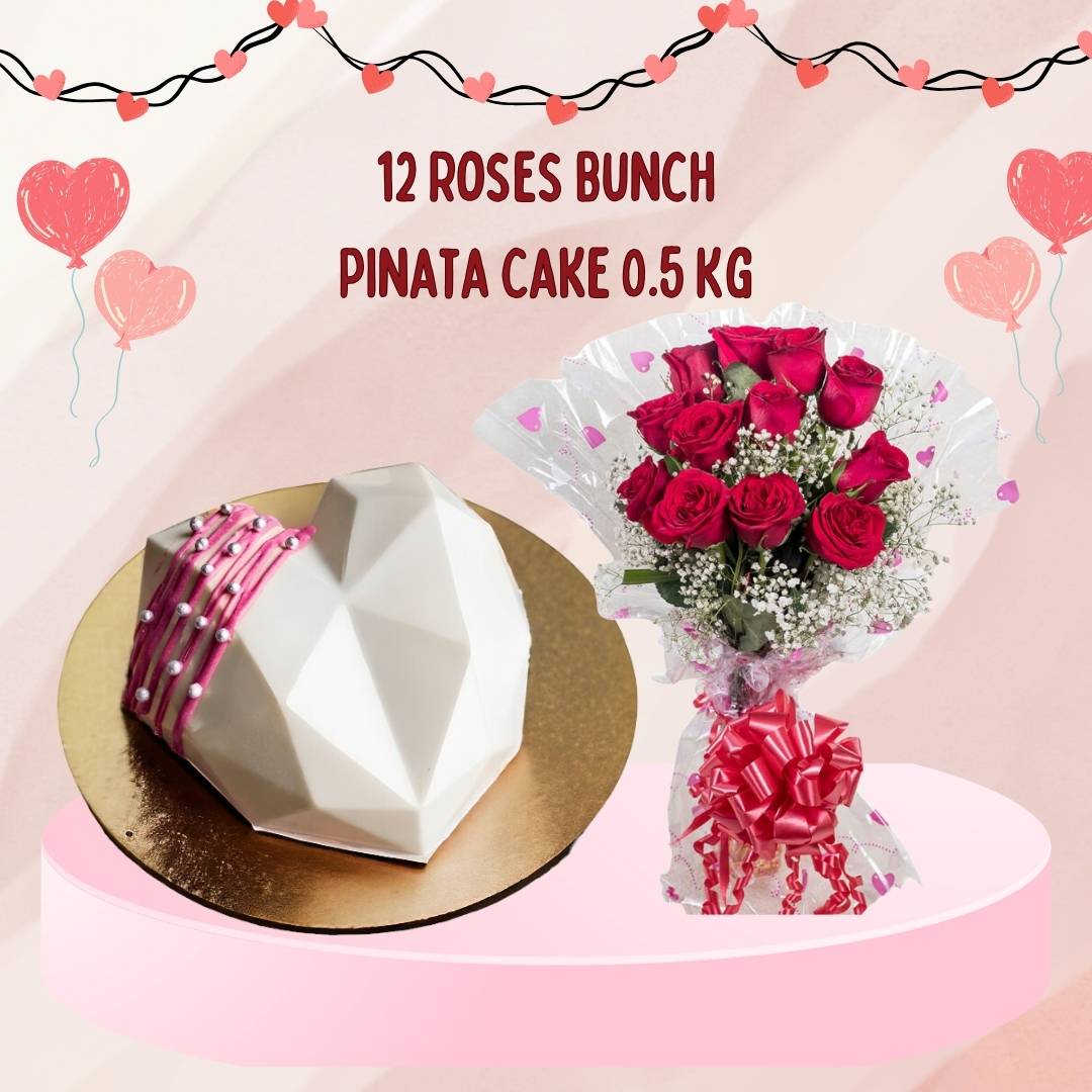 White Chocolate Rose Symphony Combo